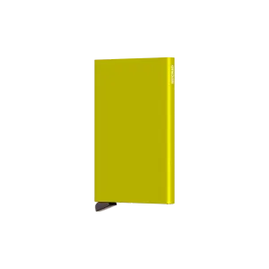 Cardprotector Aluminium Lime
