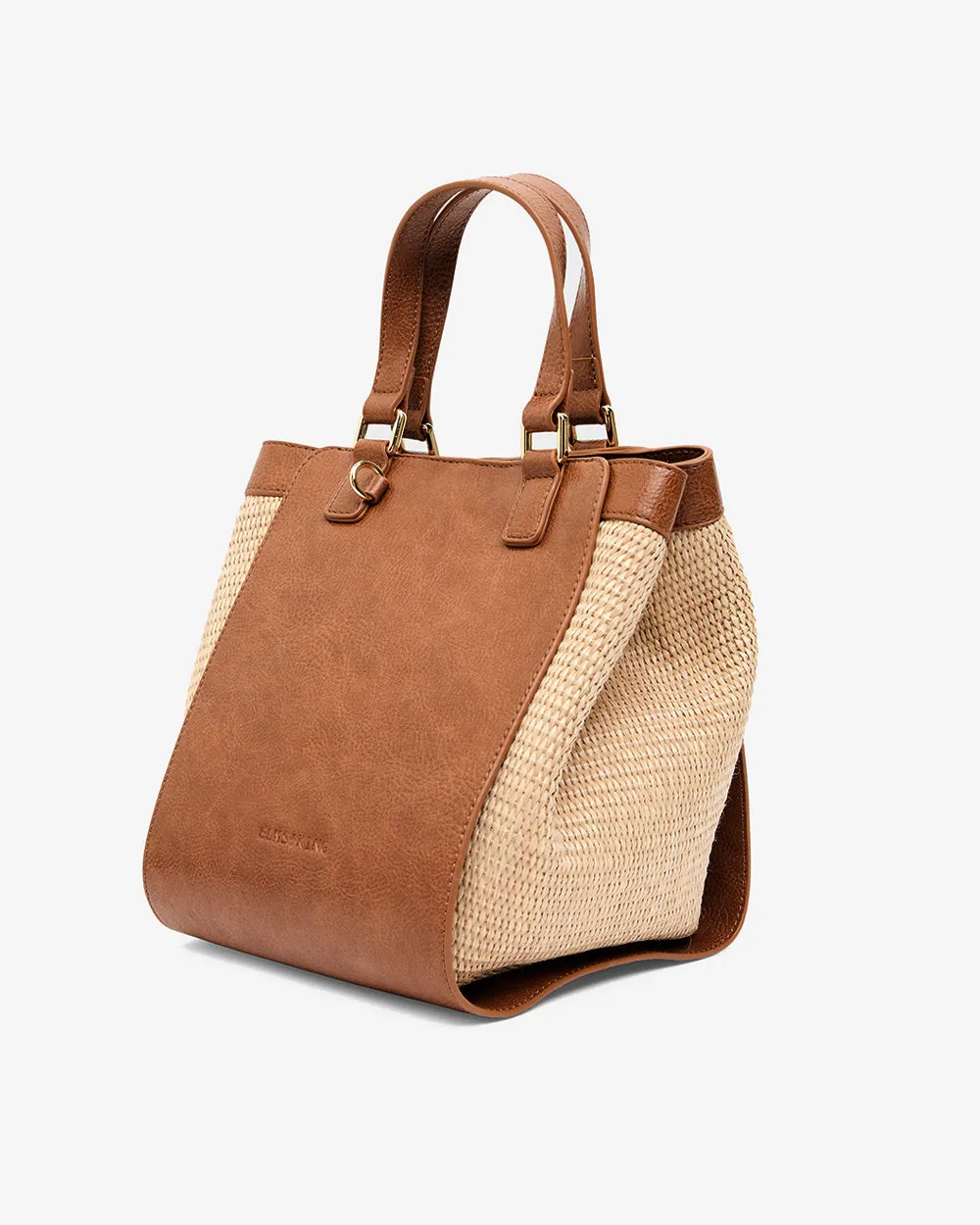 Carnegie Tote - Tan Weave
