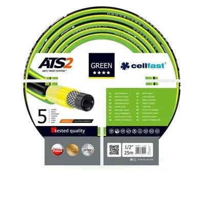 Cellfast Green Garden Hose 0.5 inch x 25m