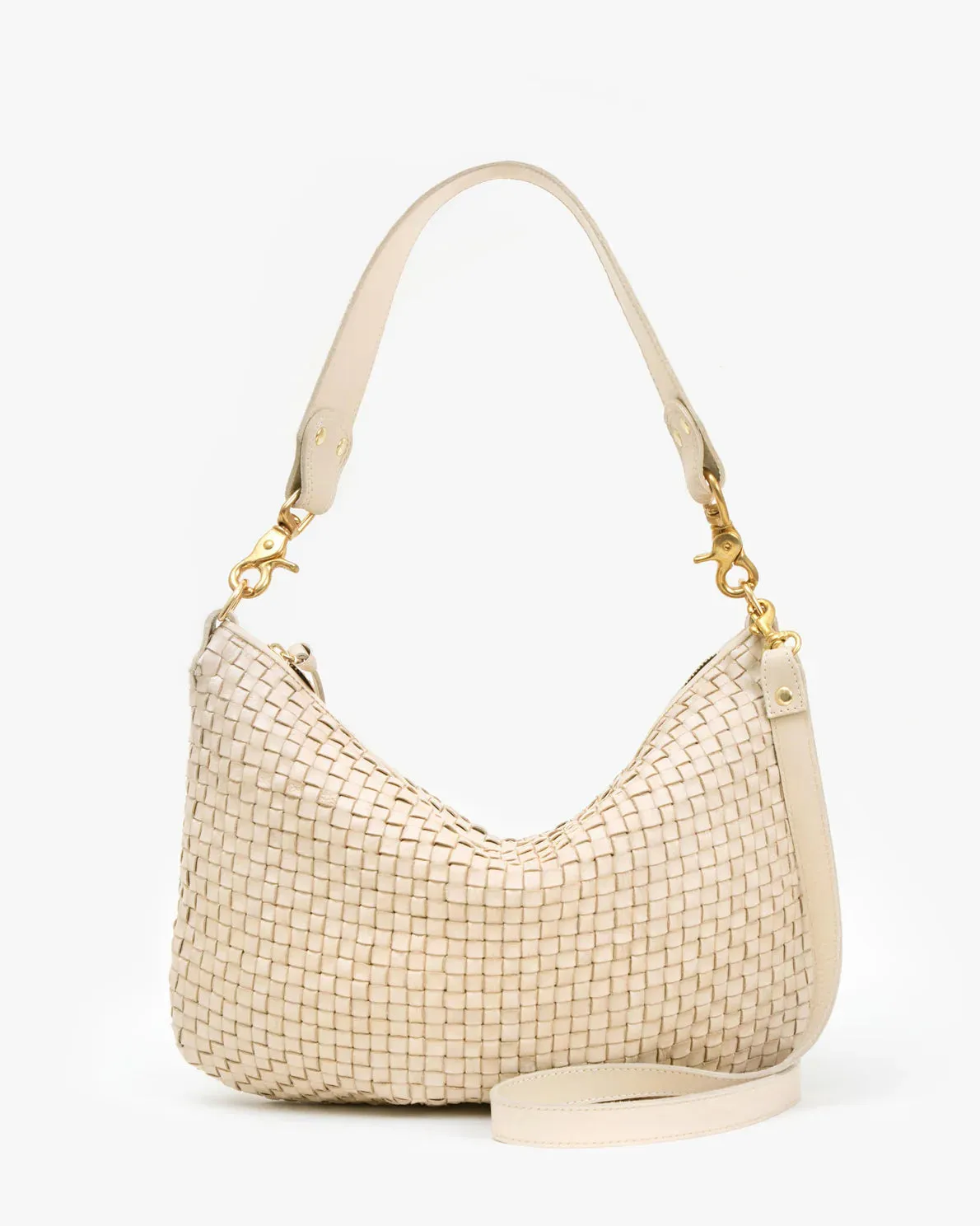 Clare V. Moyen Messenger - Woven Checker