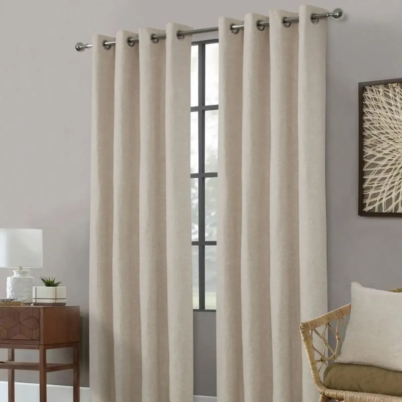 Clayton Blackout Readymade Curtain
