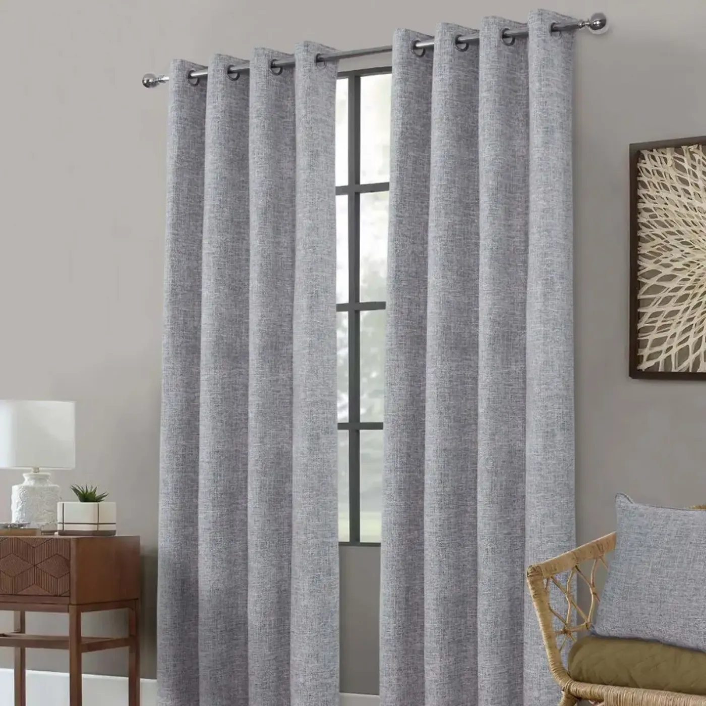 Clayton Blackout Readymade Curtain