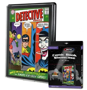 COMIC BOOK SHOWCASE SILVER UV