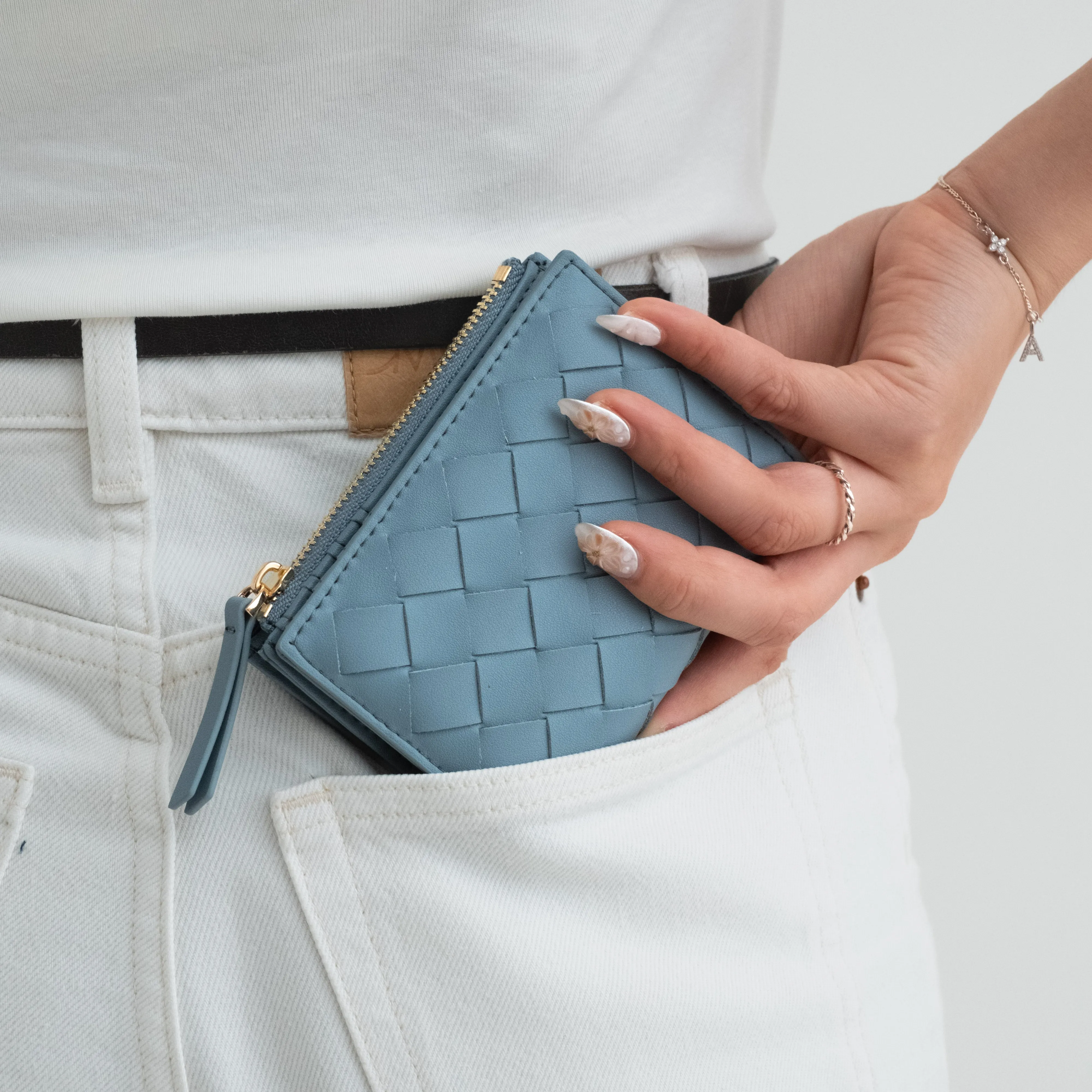 Como Woven Small Wallet