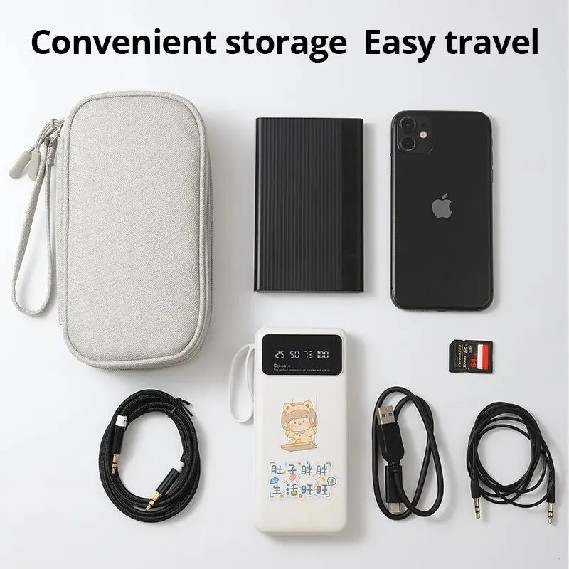 Compact Travel Organizer for Digital Accessories
