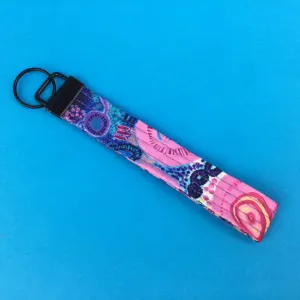 Coral Dreaming Key Fob. Mahalia Mabo Design.