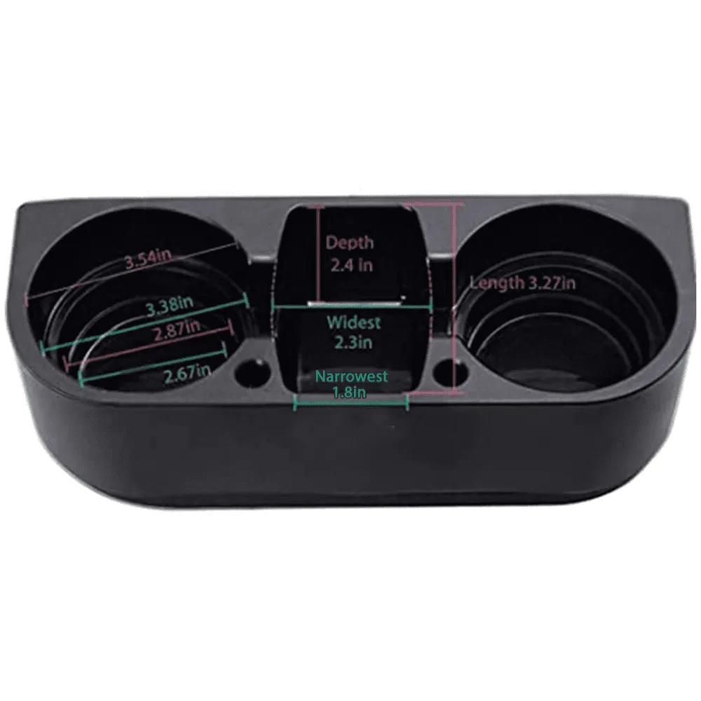 Cup Holder Portable Multifunction Vehicle Seat Cup Cell Phone Drinks Holder Box Car Interior Organizer, Custom Fit For Your Cars, Car Accessories VE11995
