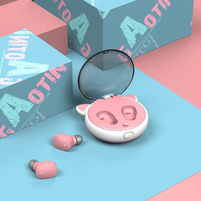 Cute wireless bluetooth headset yc23093