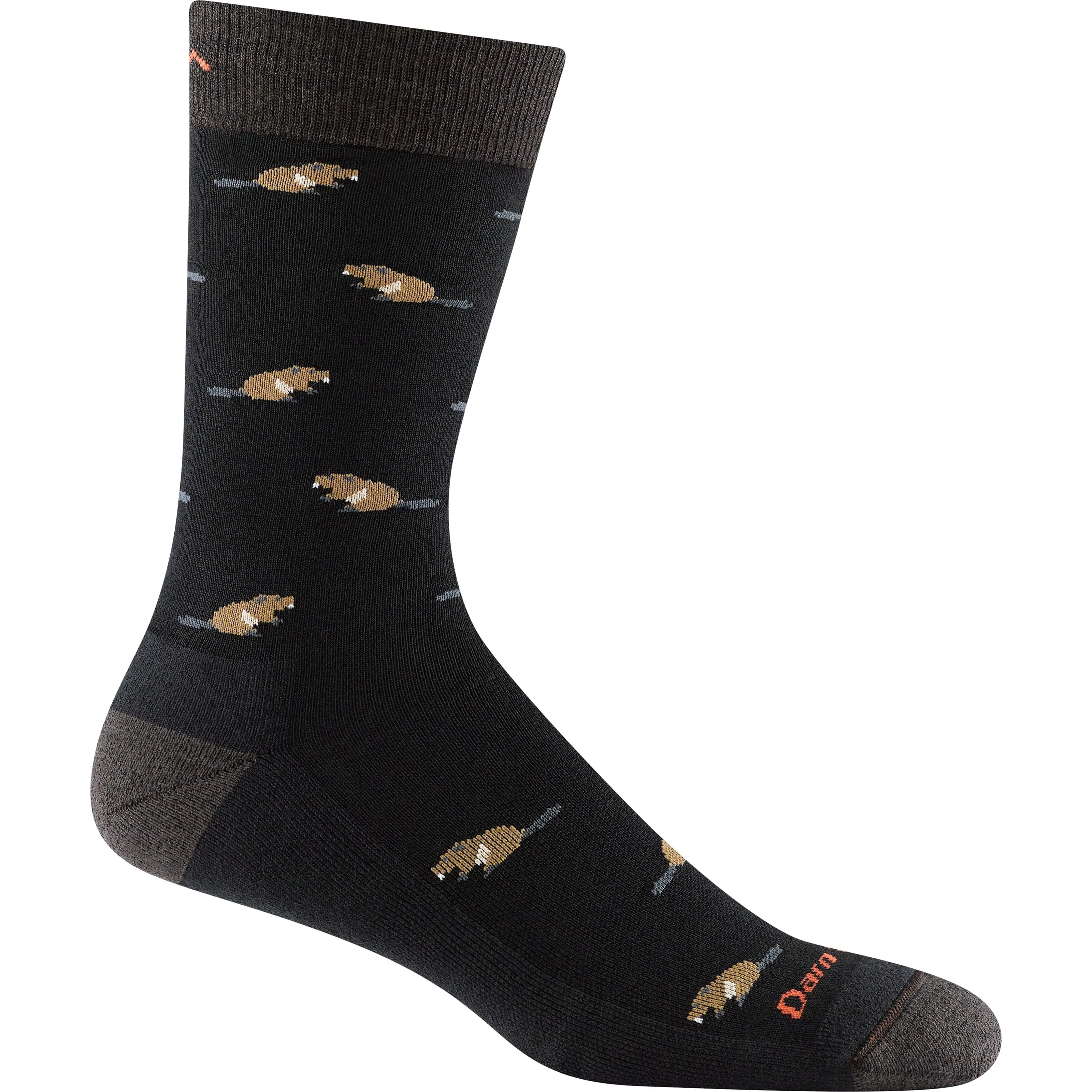 Darn Tough Mens Sawtooth Crew Lightweight Lifestyle Socks