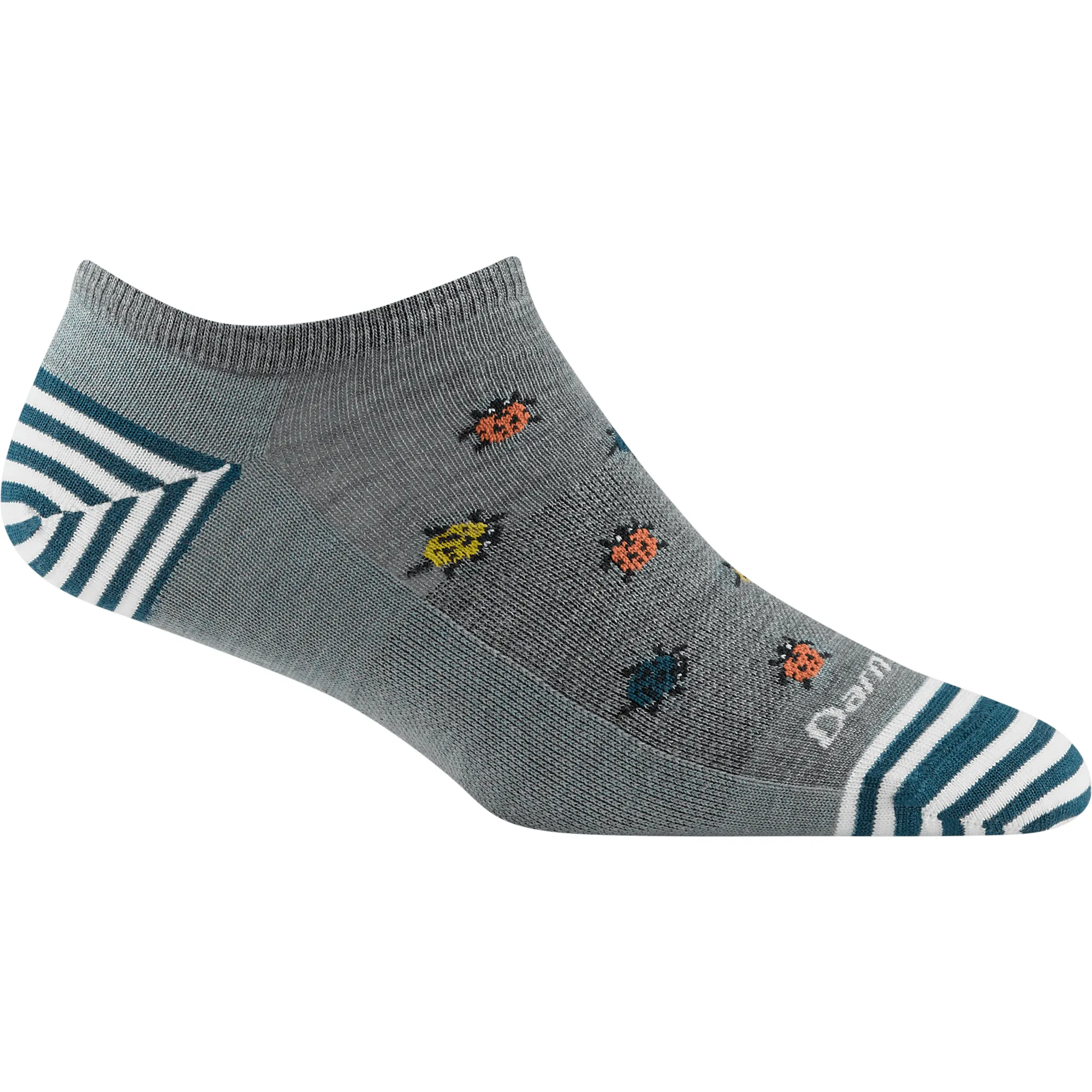 Darn Tough Womens Lucky Lady No Show Lightweight Lifestyle Socks