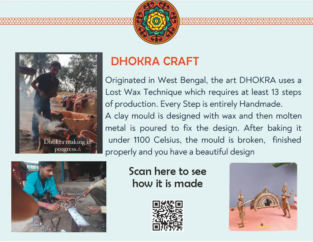 Dhokra Bull-Head Organizer
