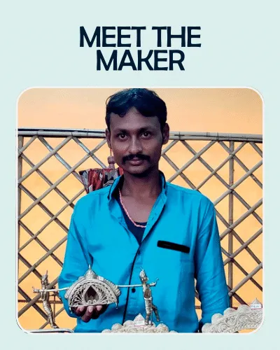 Dhokra Bull-Head Organizer