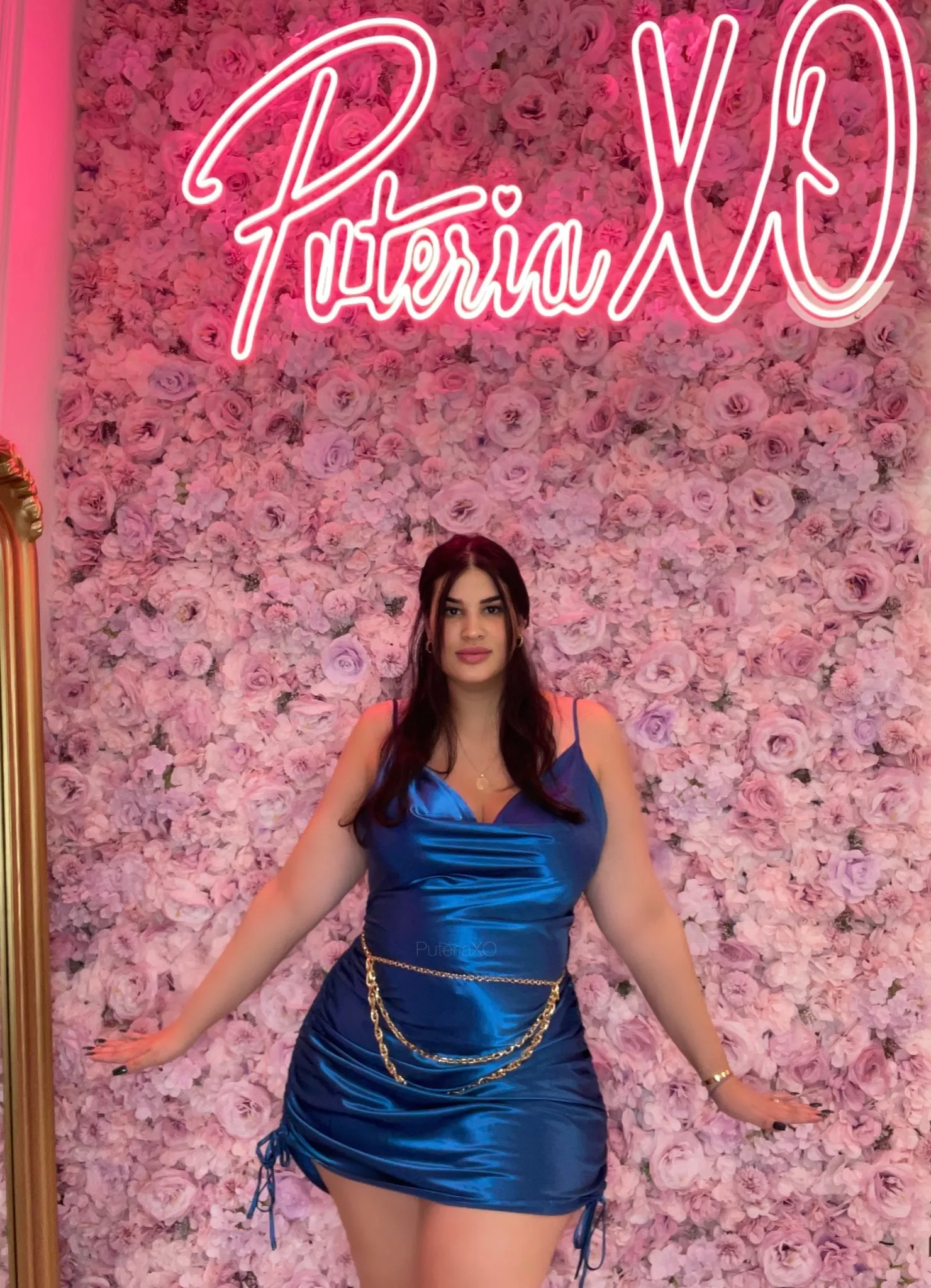Double Trouble Dress - Blue