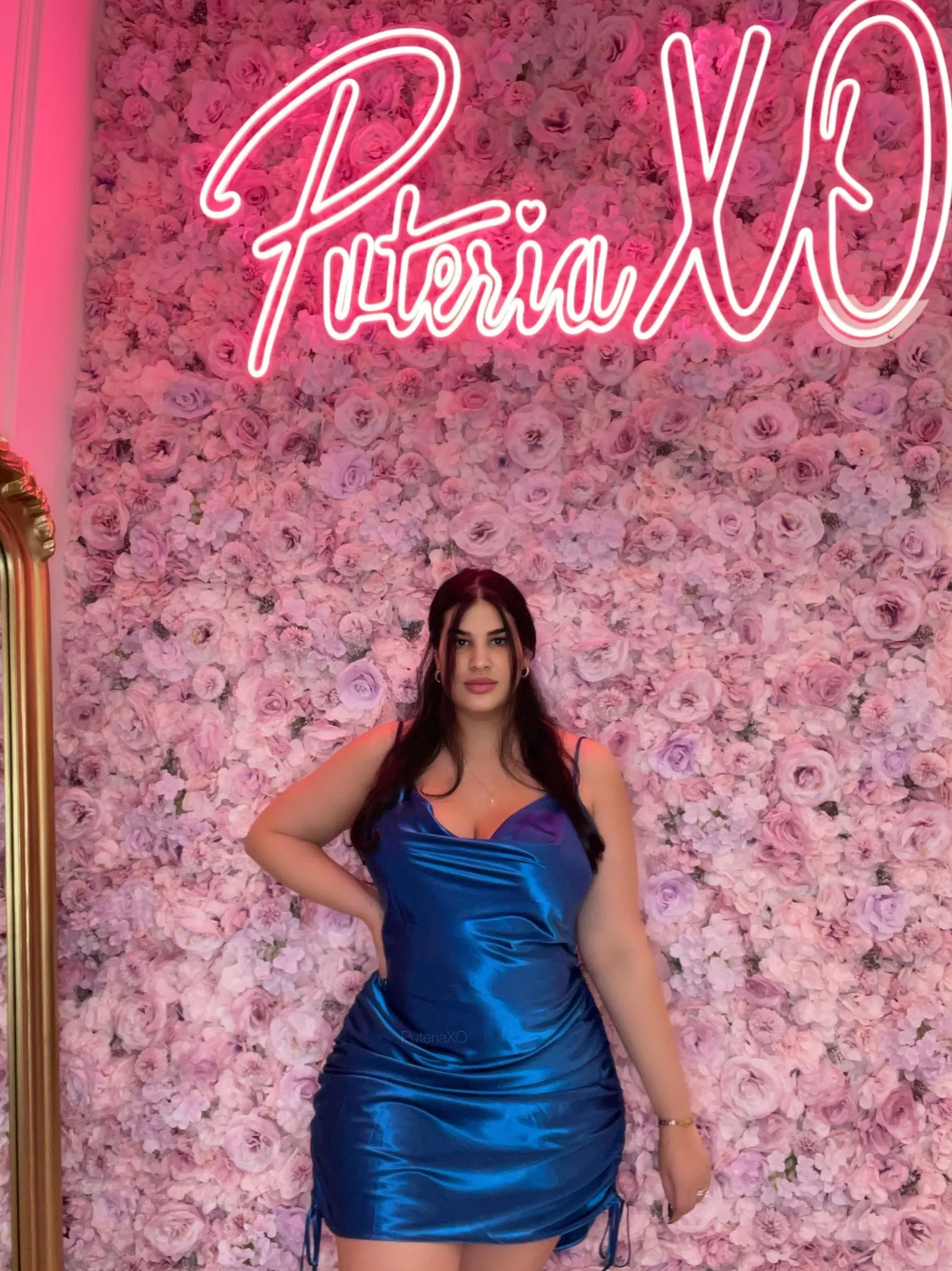 Double Trouble Dress - Blue
