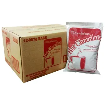 Dure Foods - Dure-Licious Hot Chocolate Mix - 12 x 907gr. bags per case