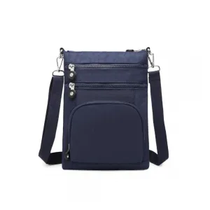Eb2228 - Kono Casual Multi Pocket Rfid Blocking Cross Body Bag - Navy