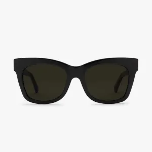 Electric Capri Sunglasses - Gloss Black/Grey Polarized