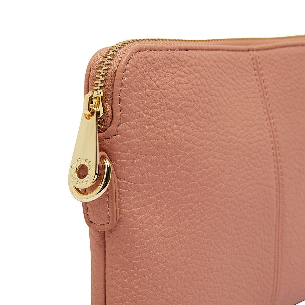 ELMS KING BOWERY WALLET ROSE