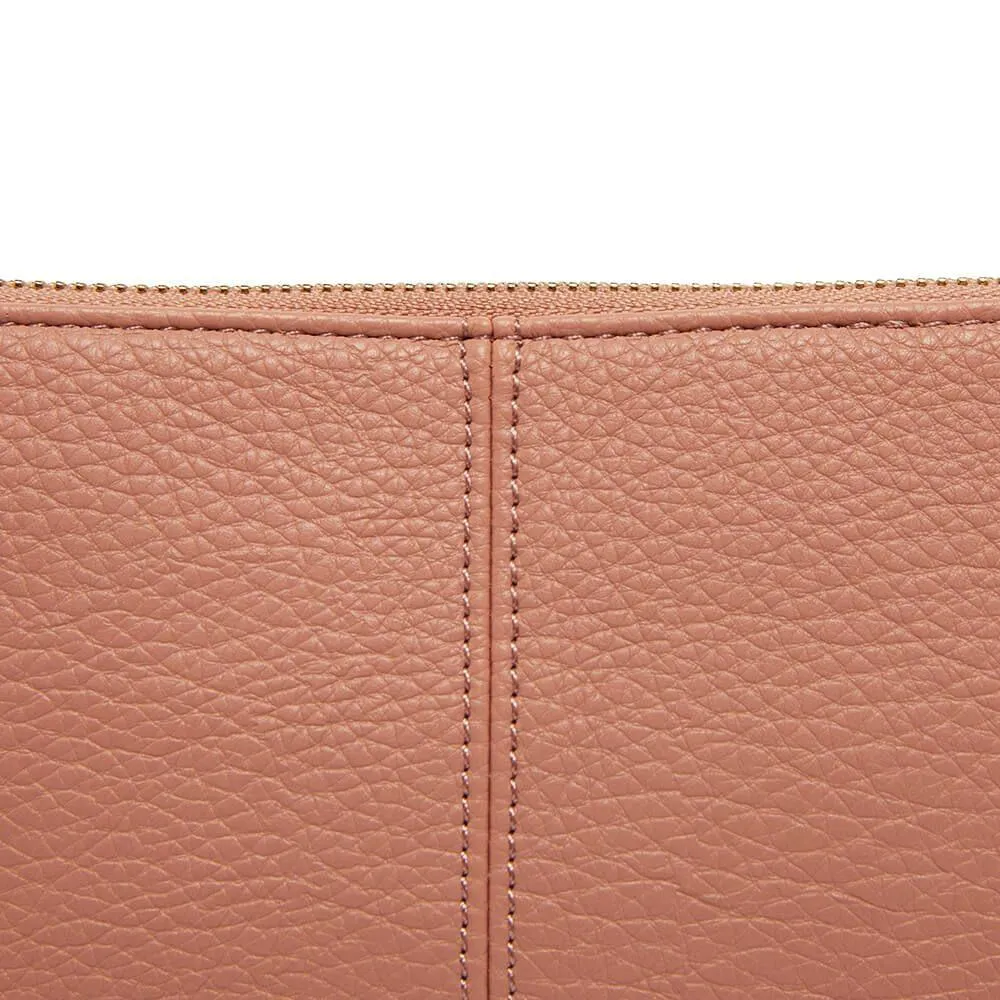 ELMS KING BOWERY WALLET ROSE
