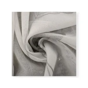 Embroided Voile XHS White 280cm