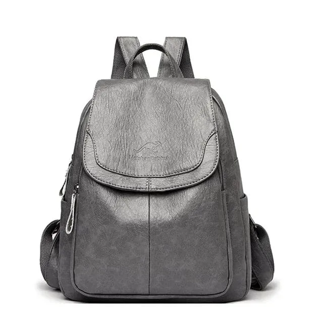 Eva | Trendy Backpack with Anti-Theft Features and Contemporary Style