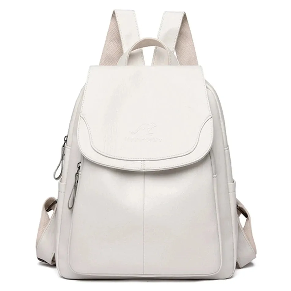 Eva | Trendy Backpack with Anti-Theft Features and Contemporary Style