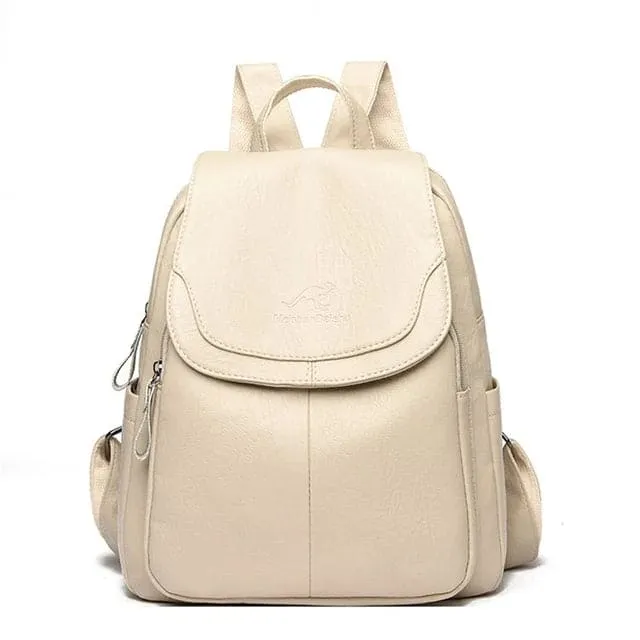 Eva | Trendy Backpack with Anti-Theft Features and Contemporary Style