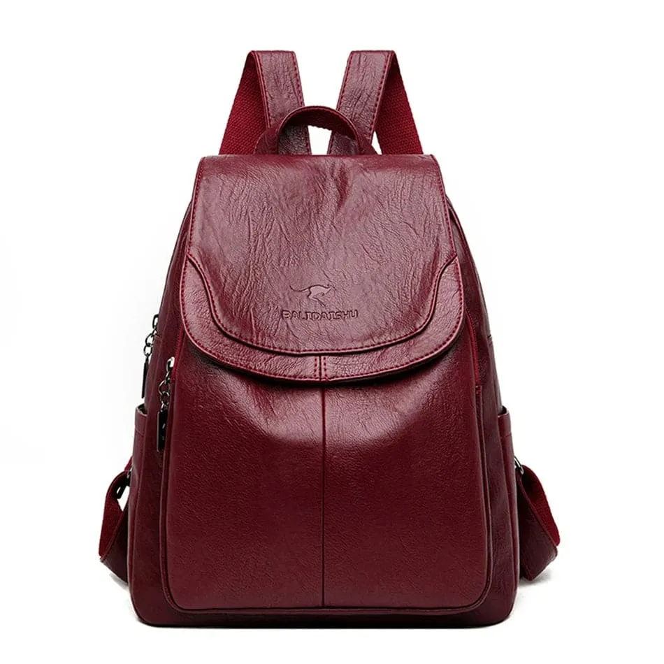 Eva | Trendy Backpack with Anti-Theft Features and Contemporary Style