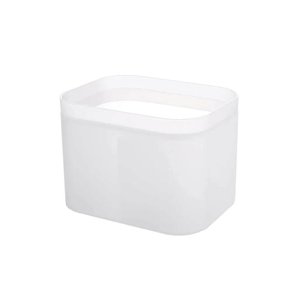 FaSoLa Japanese Style Medium White Cosmetic Organizer