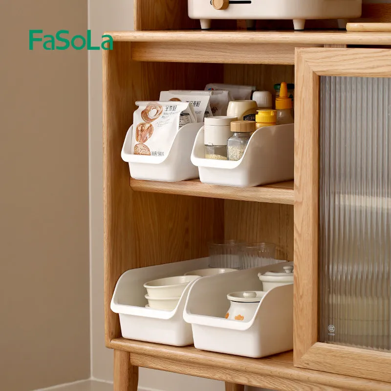 FaSoLa Large White Storage Organizer Box