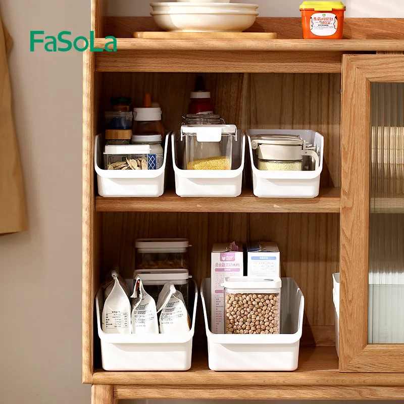 FaSoLa Large White Storage Organizer Box