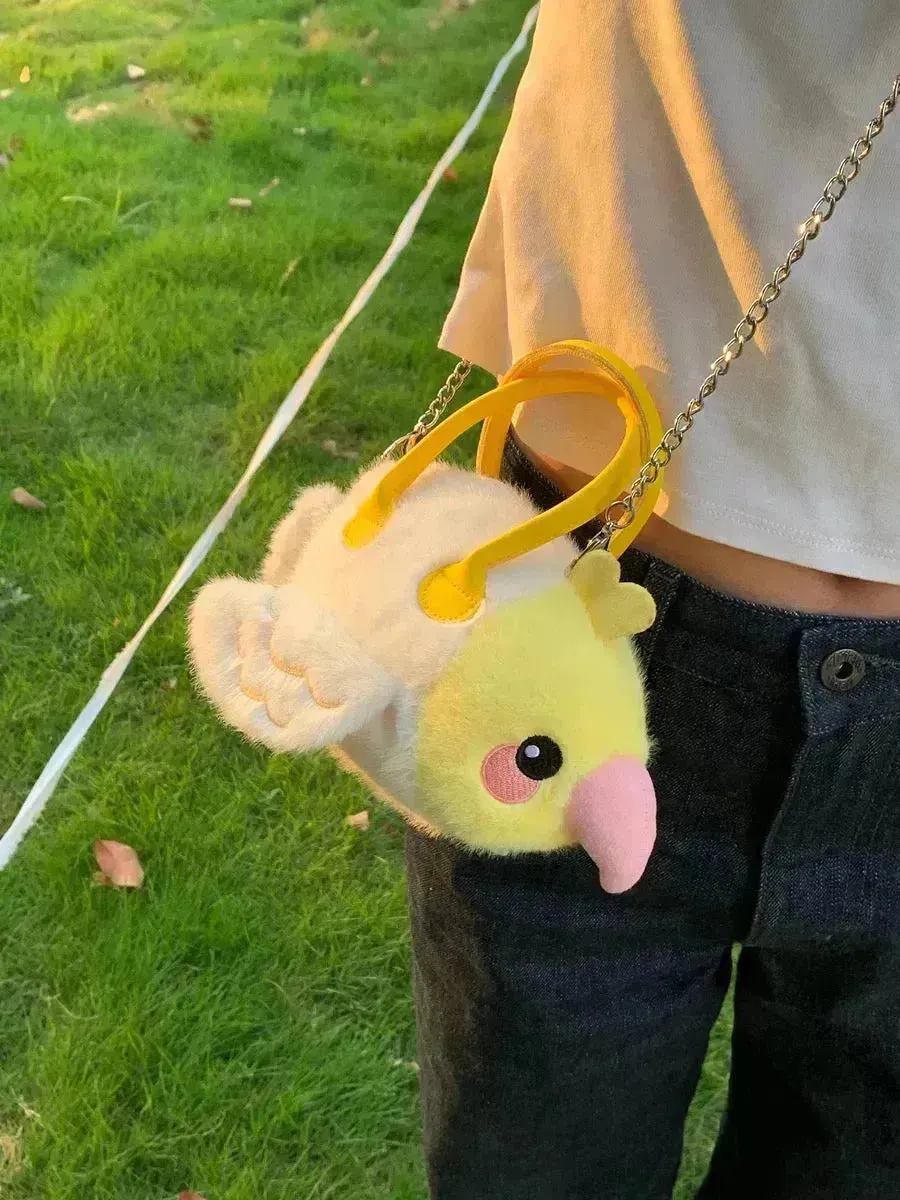 Feathered Friends Plush Handbags (20 cm)