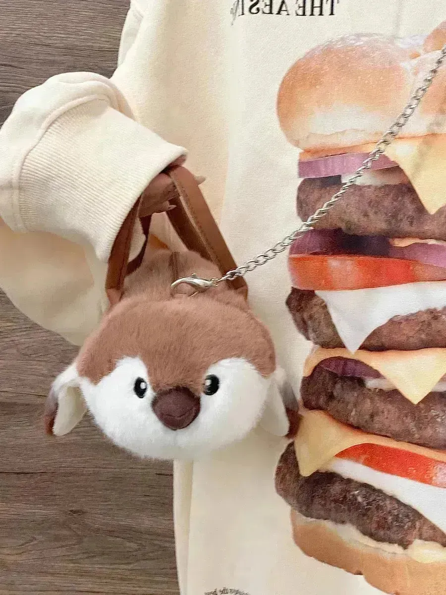 Feathered Friends Plush Handbags (20 cm)