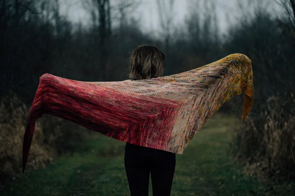 Find Your Fade Shawl Pattern