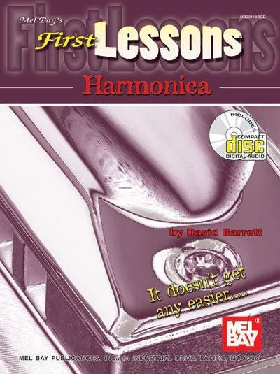 First Lessons Harmonica (Book/CD Set)