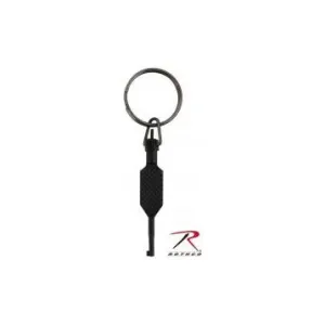 Flat Knurled Swivel Handcuff Key