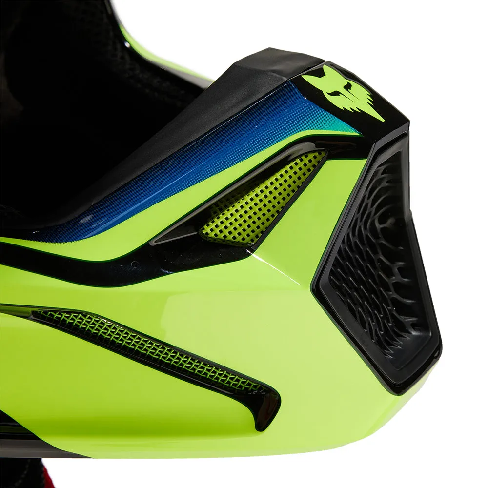 FOX V1 STREAK HELMET MIPS CE [BLACK/YELLOW]