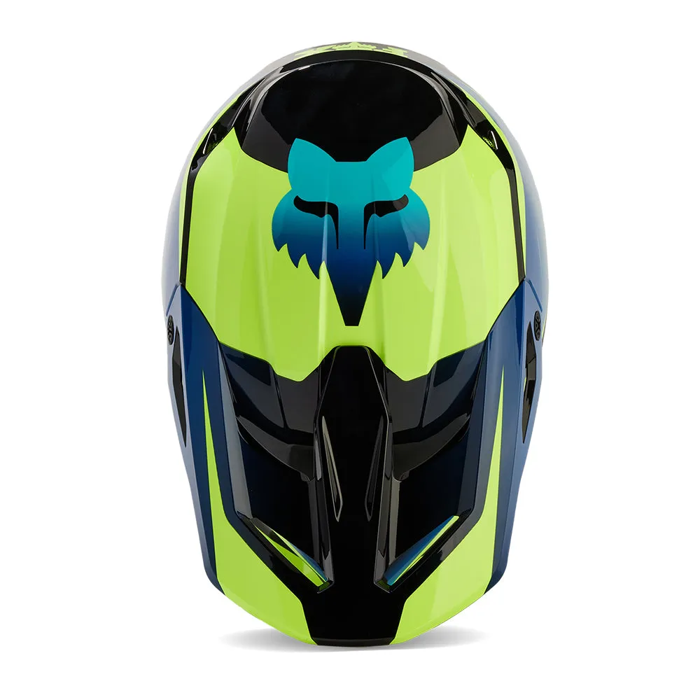 FOX V1 STREAK HELMET MIPS CE [BLACK/YELLOW]