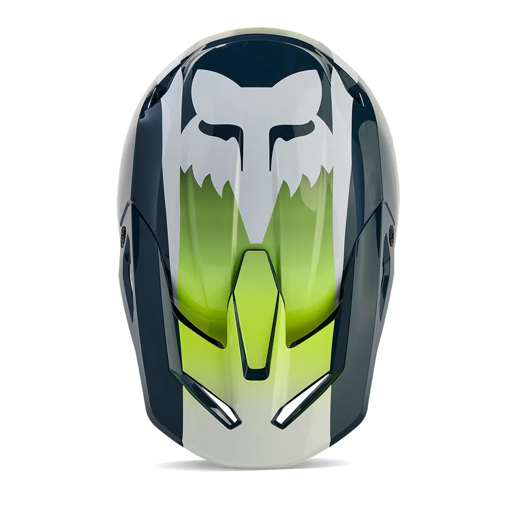 FOX YOUTH V1 FLORA HELMET [DARK INDIGO]
