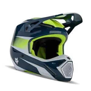 FOX YOUTH V1 FLORA HELMET [DARK INDIGO]