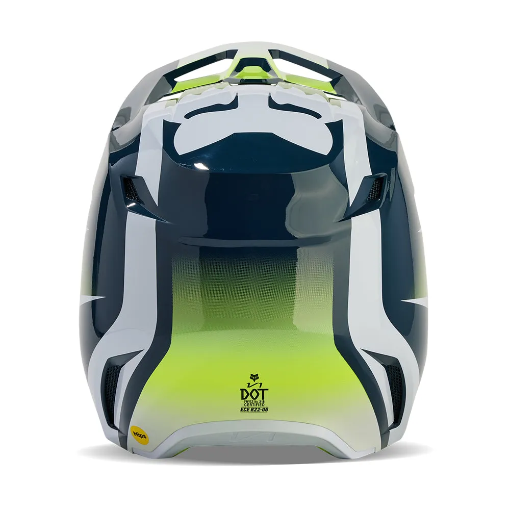 FOX YOUTH V1 FLORA HELMET [DARK INDIGO]