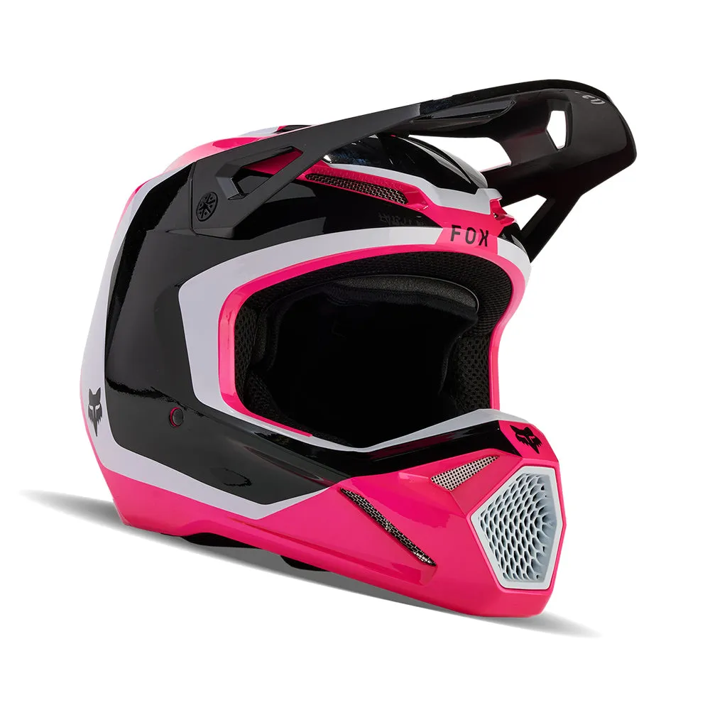 FOX YOUTH V1 NITRO HELMET [BLACK/PINK]
