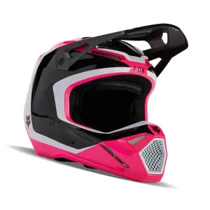 FOX YOUTH V1 NITRO HELMET [BLACK/PINK]