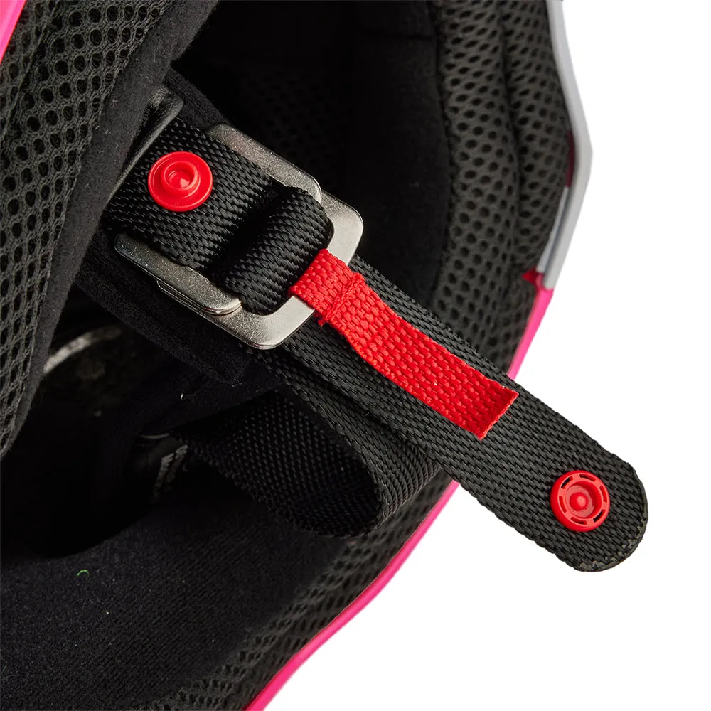 FOX YOUTH V1 NITRO HELMET [BLACK/PINK]