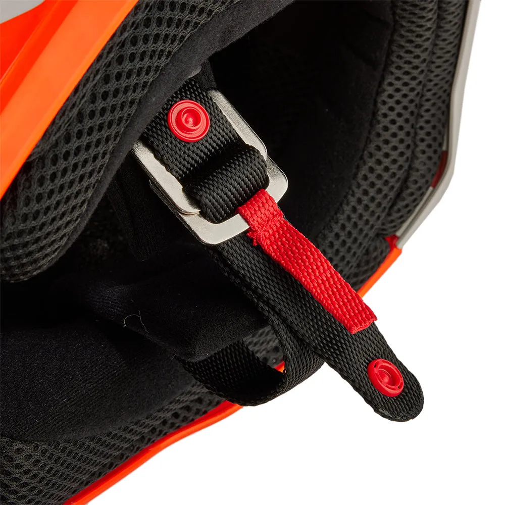 FOX YOUTH V1 NITRO HELMET [FLO ORANGE]