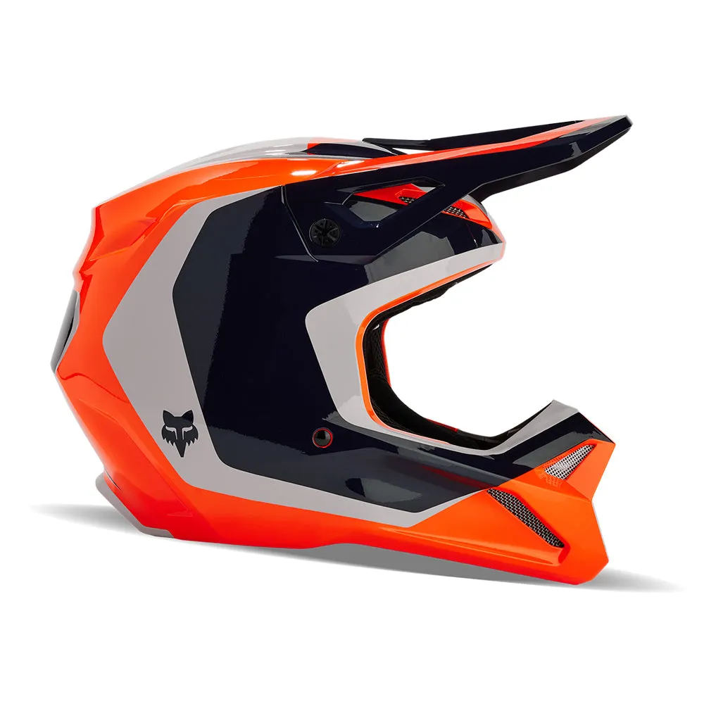 FOX YOUTH V1 NITRO HELMET [FLO ORANGE]