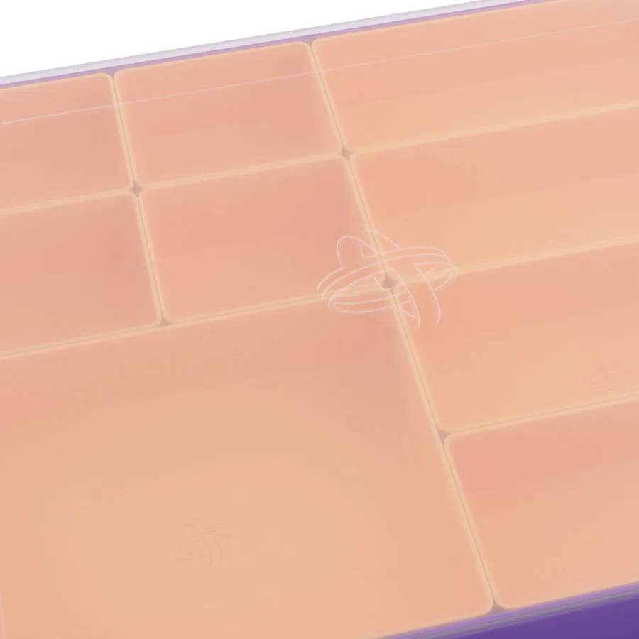 Gamegenic Token Silo - Purple / Orange