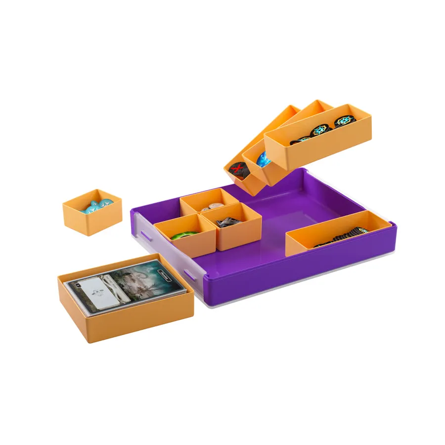 Gamegenic Token Silo - Purple / Orange
