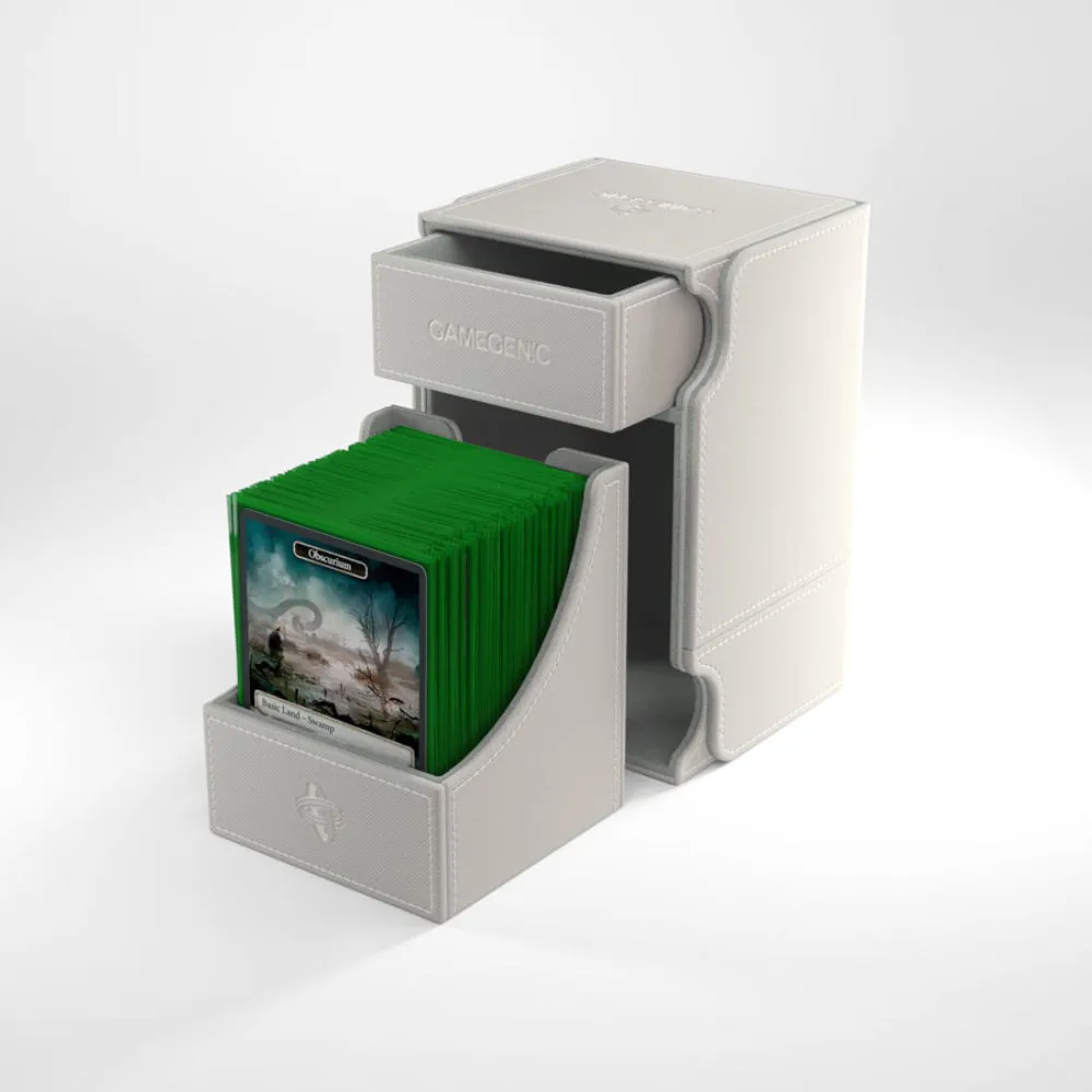 Gamegenic - Watchtower Deck Box 100  (White)