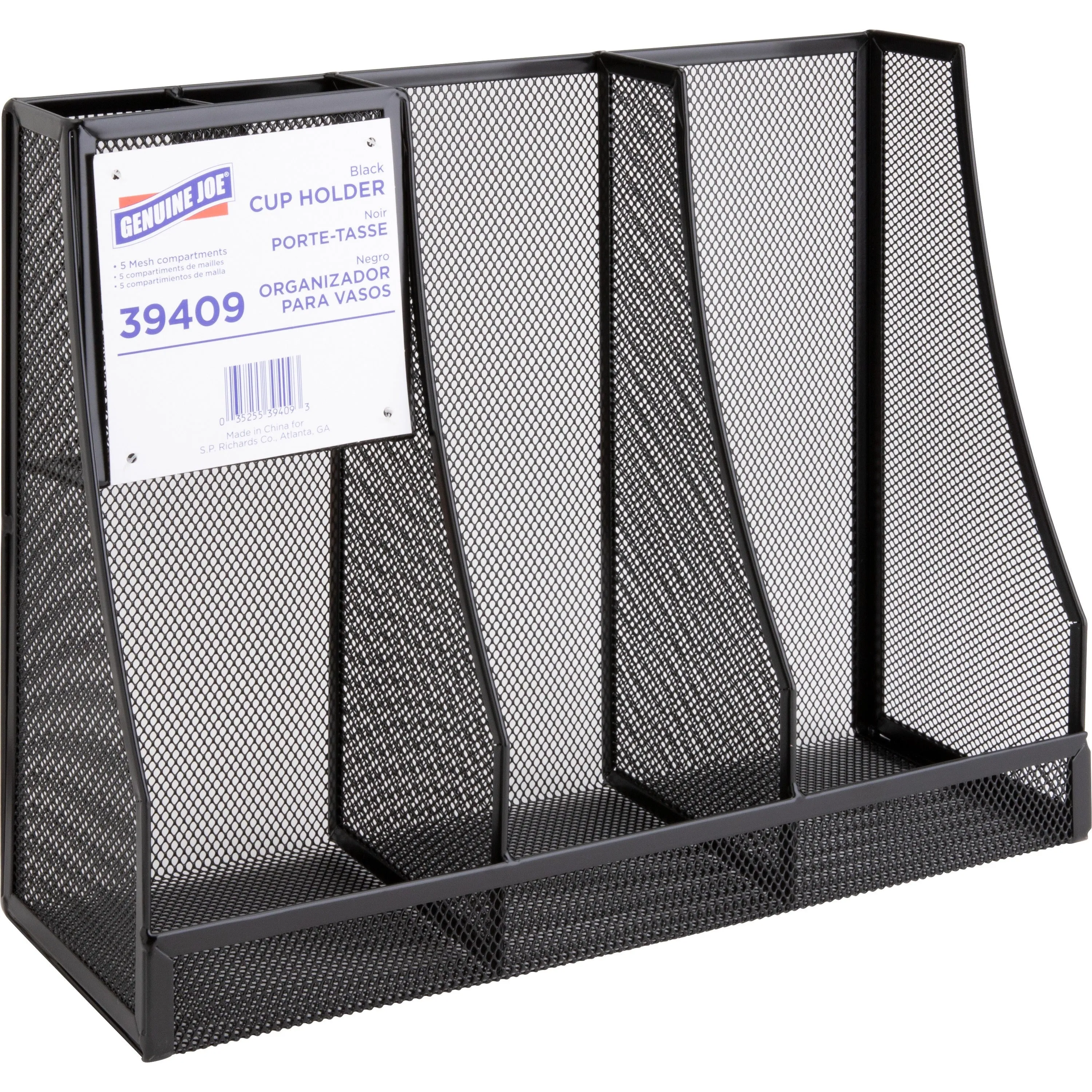 Genuine Joe 4-compartment Cup Holder